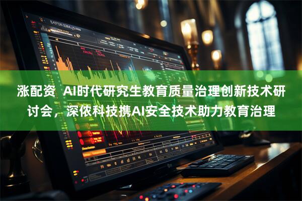 涨配资  AI时代研究生教育质量治理创新技术研讨会，深侬科技携AI安全技术助力教育治理