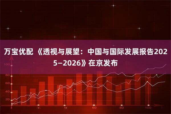万宝优配 《透视与展望：中国与国际发展报告2025—2026》在京发布